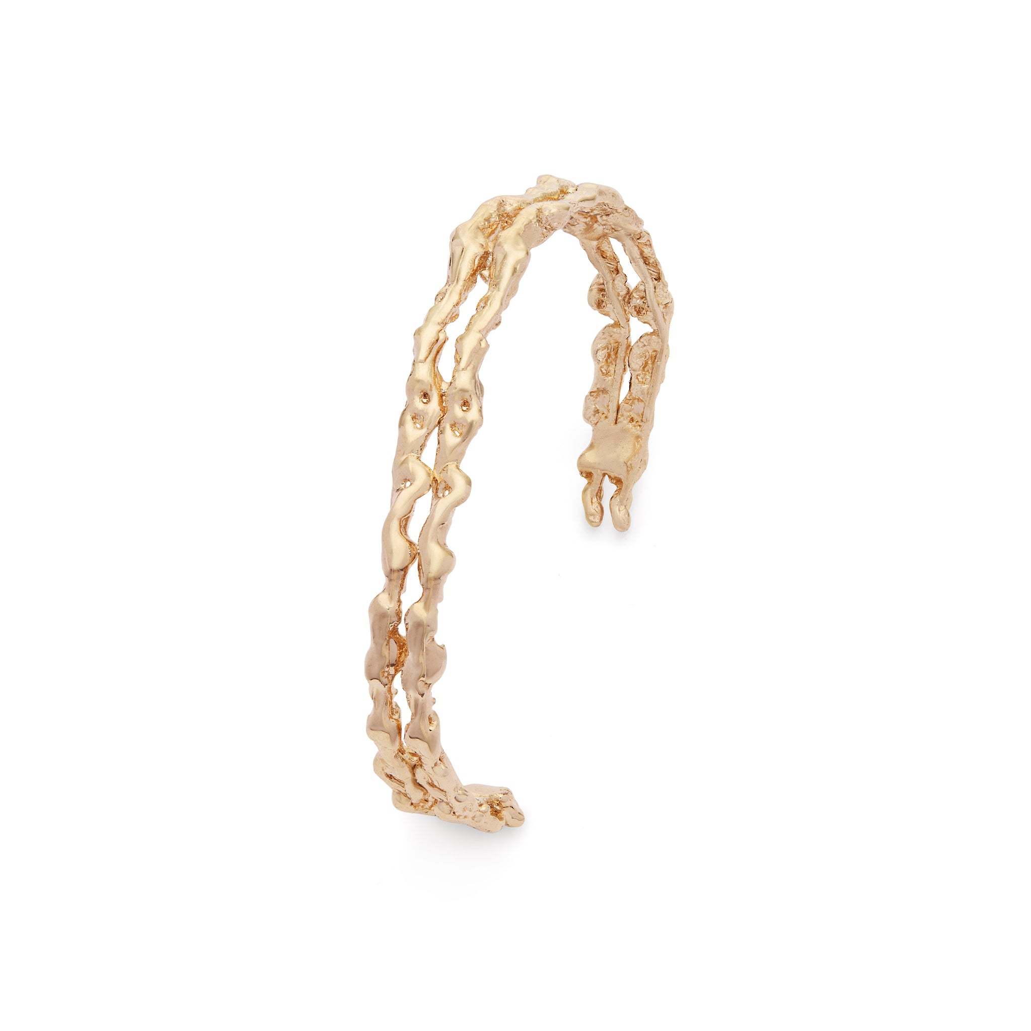 Bracciale Rigido Fili di Lava