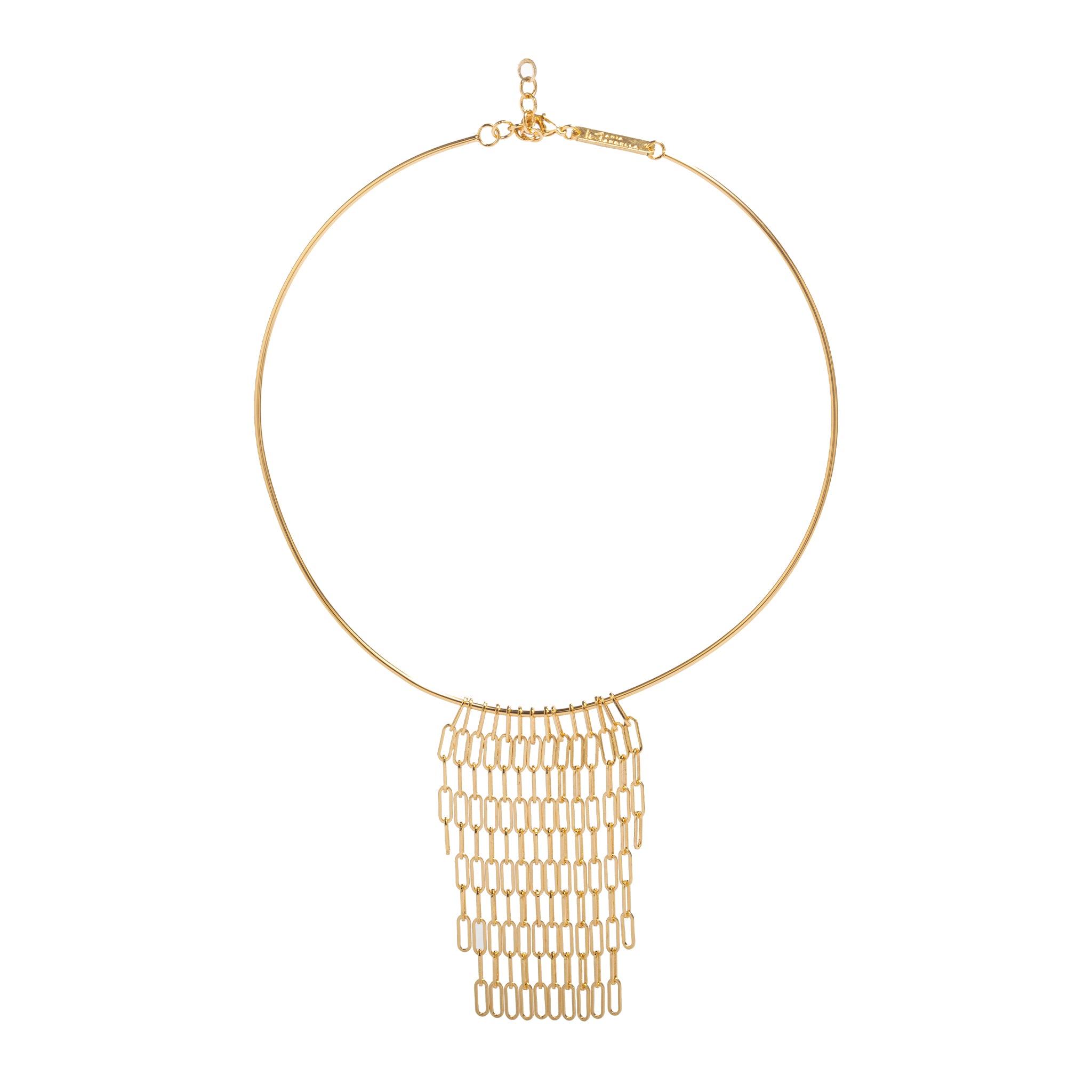 Chain Choker con frange